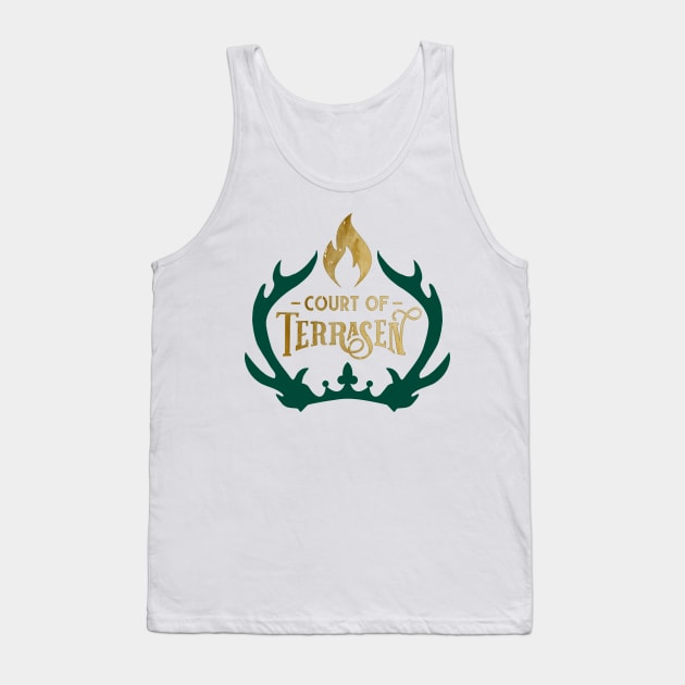 Court of Terrasen - Throne of Glass Tank Top by KitCronk